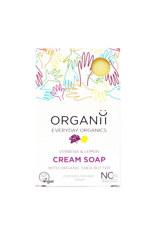 ORGANii - Cream Soap Verbena & Lemon Org (NCS) 100g