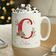 image 5 of Personalised Christmas Initial Mug