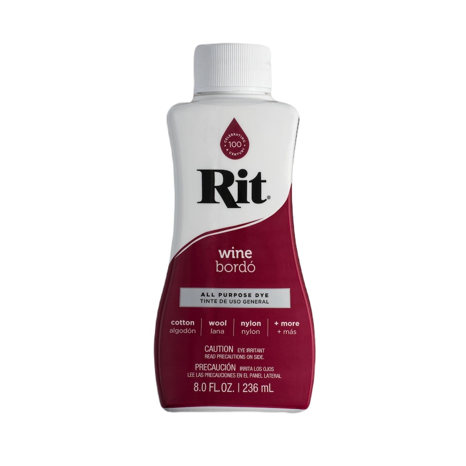 image 1 of Rit All Purpose Liquid Dye - High Pigment Fabric Colouring Dyes 8oz