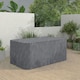 image 8 of Outsunny Patio 2/3 Seater Rattan Sofa Waterproof Furniture Cover Rain Protection Grey