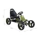 image 3 of HOMCOM Pedal Go Kart Ride On Racer Hand Brake EVA Tyre Adjustable Seat Green