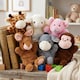 image 2 of The Magic Toy Shop Animal Hand Puppets Set of 6 Storytelling Kids Toys