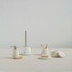 image 5 of Interiors by Premier Off White Marble Soap Dish, Elegant Natural Soap Holder with Recessed Tray, Smooth Textured Bath Soap Dish