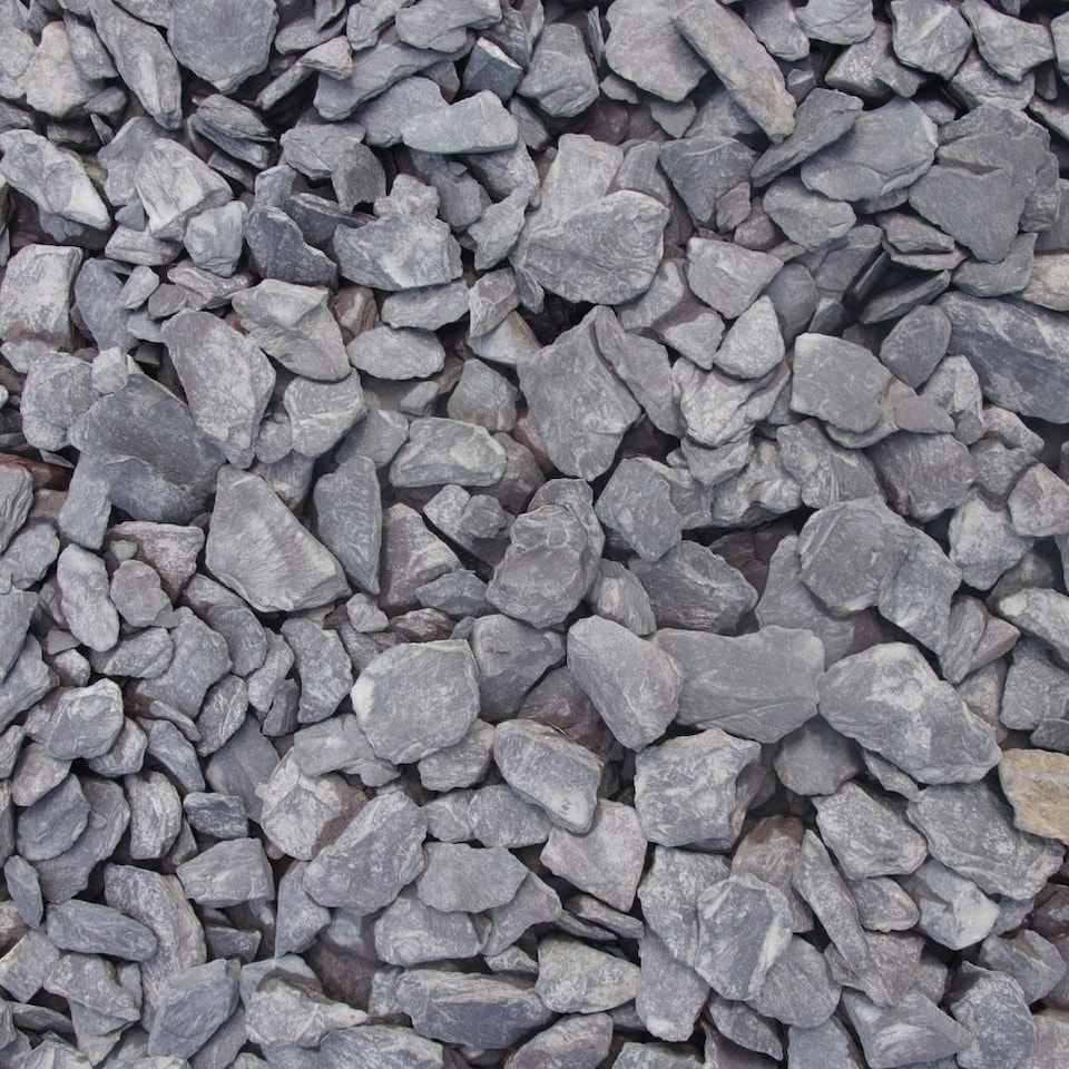 image 1 of 40mm Blue Slate Aggregate Bulk Bag - 850 kg - L100 x W100 x H80 cm