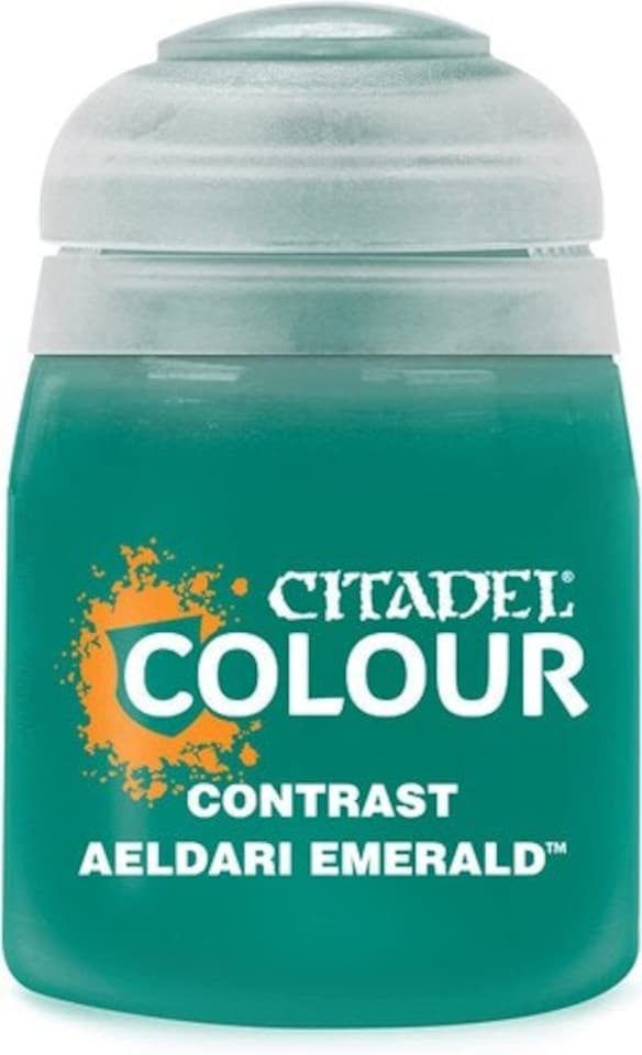 image 1 of Games Workshop Citadel Colour Contrast: Aeldari Emerald (18ml) Paint