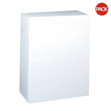 County Stationery Postage Box (Pack of 15) - White - Medium