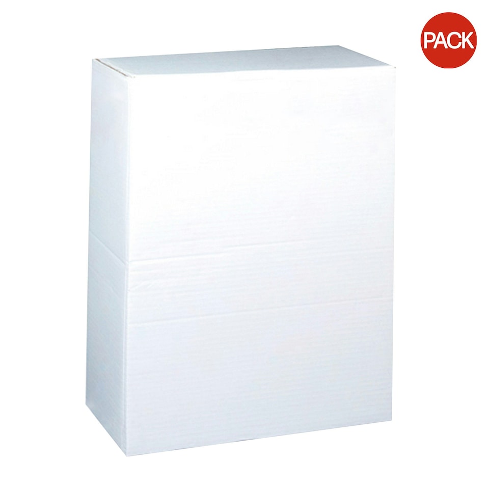 image 1 of County Stationery Postage Box (Pack of 15) - White - Medium