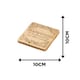 image 6 of Marco Paul Wooden Inspirational Coaster Set of 4 Coasters with Holder