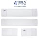 image 3 of Airwrap™ Mesh 4 Sided Cot Liner -  Bumper Alternative, White