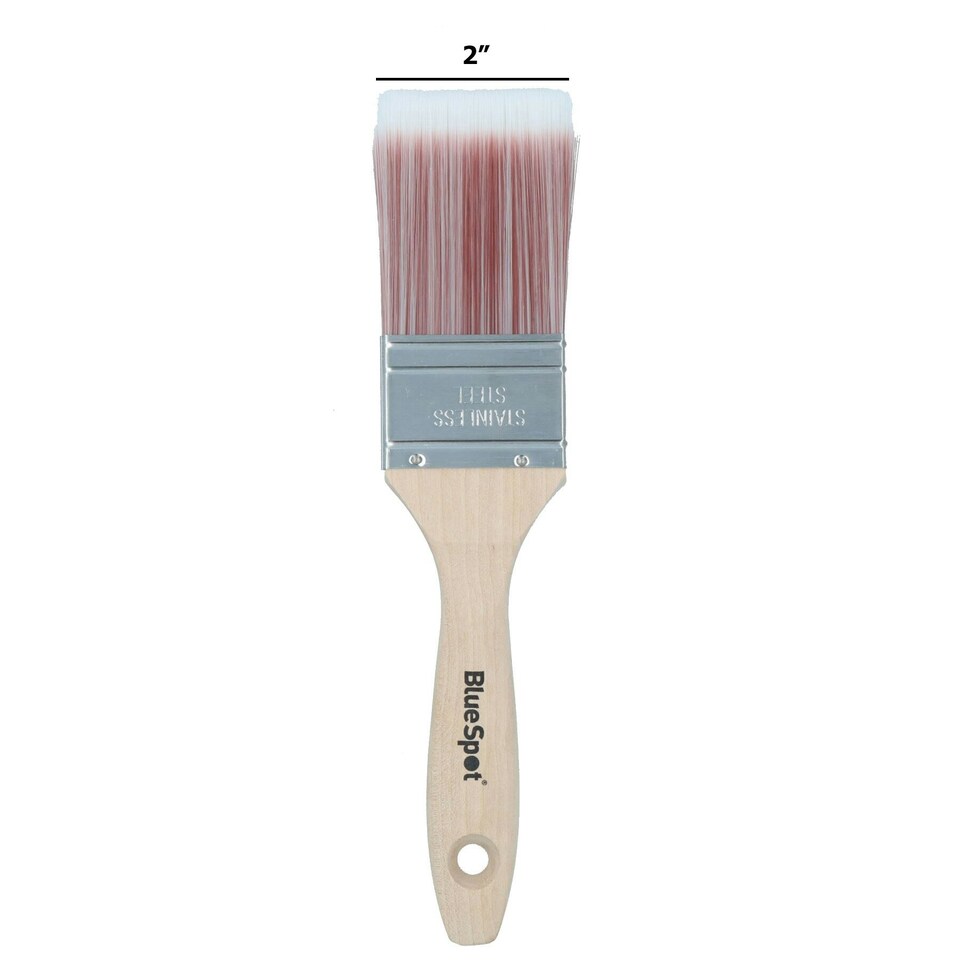 image 1 of 2" Synthetic Paint Brush Painting + Decorating Brushes With Wooden Handle 1pk
