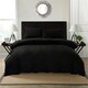 image 2 of Teddy Bear Fleece Soft Cosy Duvet Cover + Pillow Case Set Red | Single