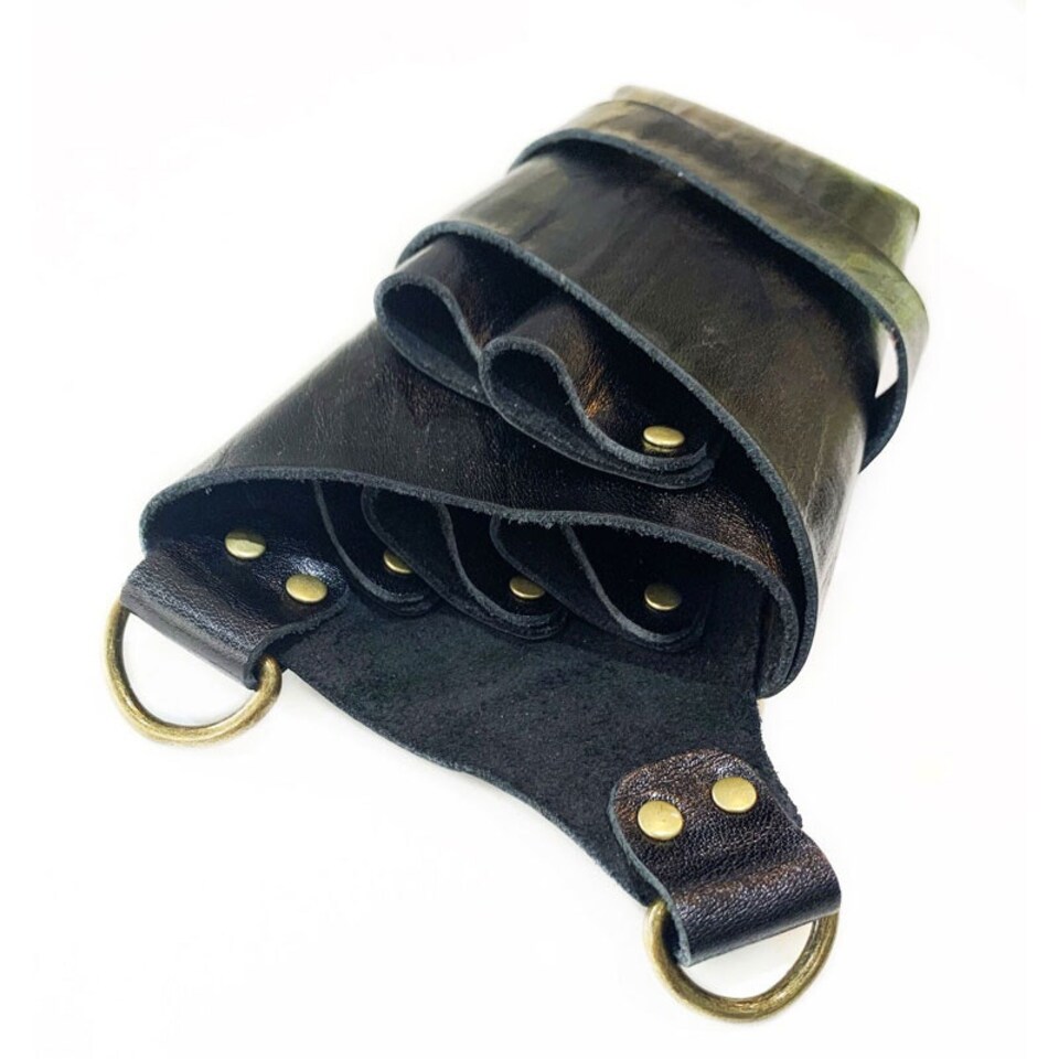 image 1 of Kobe Nero Leather Scissor Pouch N/A