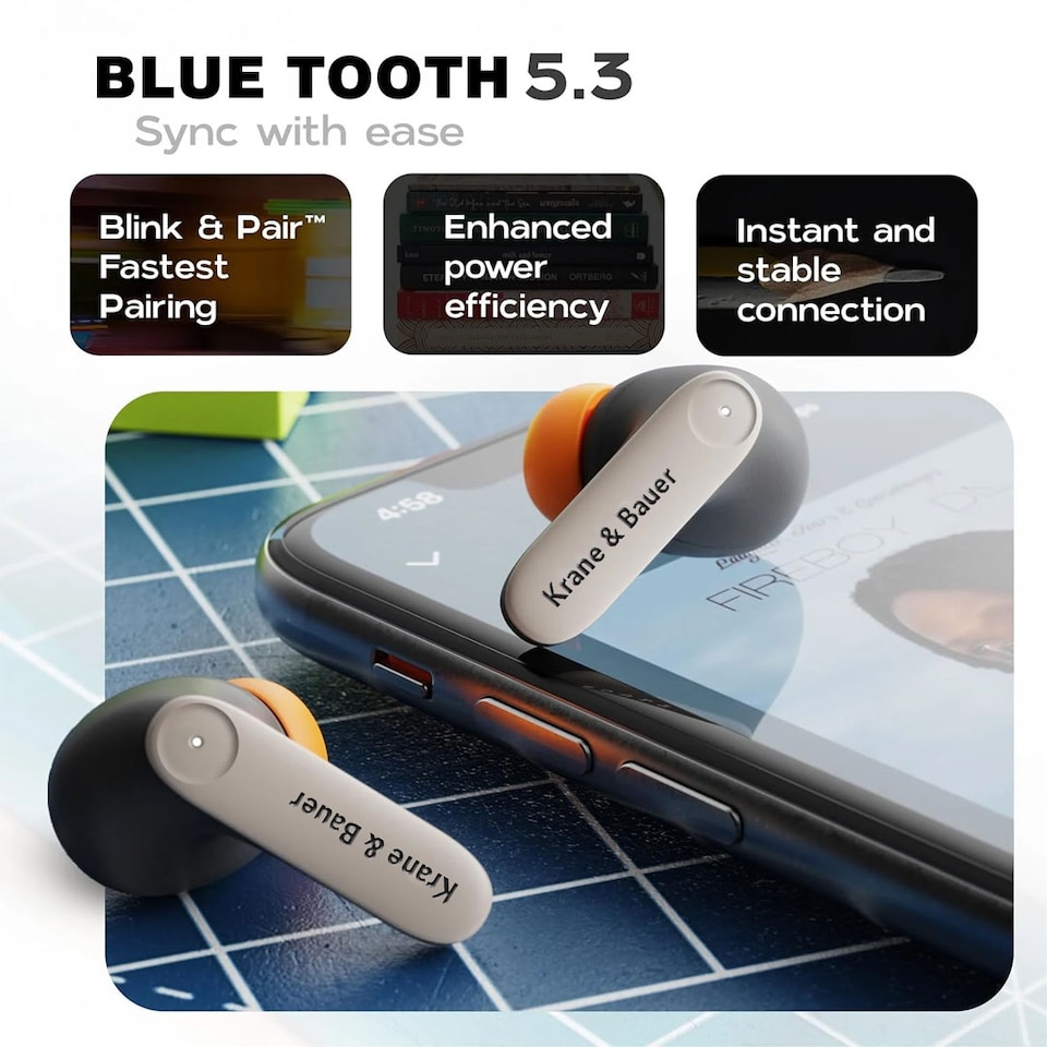 image 1 of Blizzard II Wireless Headphones for Mobile Phones and TV