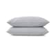 image 1 of Touch Of Linen - Blue Ice - Pillowcase Pair Blue | Ice Blue