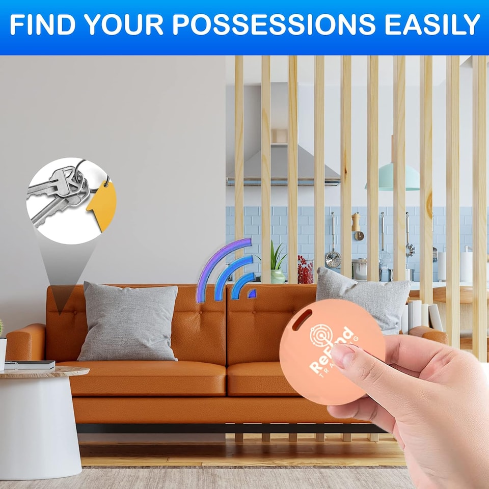 image 1 of R2 Smart Tracker for Android & iPhone Bluetooth 5.0 Samsung GPS AirTag
