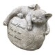 image 2 of Cat With Angel Wings Memorial Grave Marker Or Pet Loss Gift