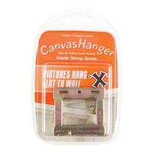 X Canvas Hangers Brass Plated 4pk - One Colour - One Size