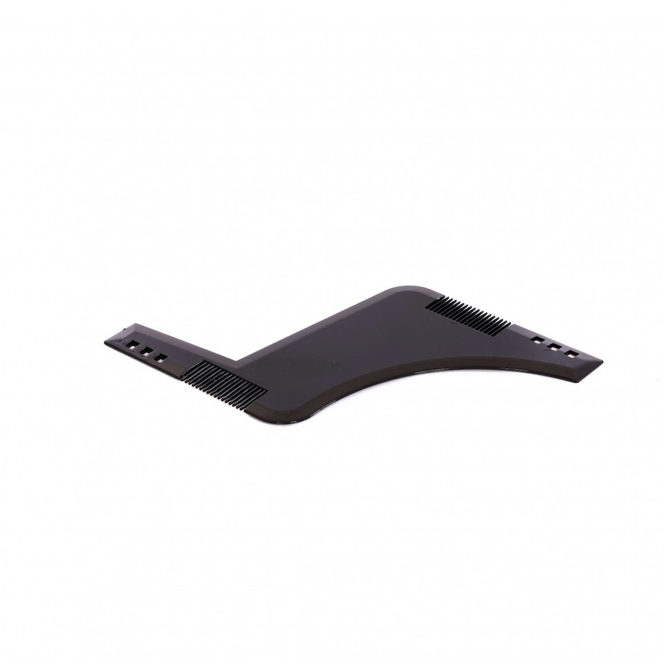 image 1 of Oypla Beard Facial Hair Shaping Template Trimer Lining Comb