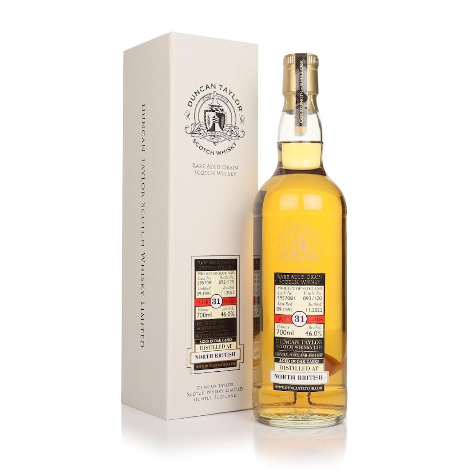 image 1 of North British 31 Year Old 1991 cask 5957081 - Rare Auld Duncan Taylor