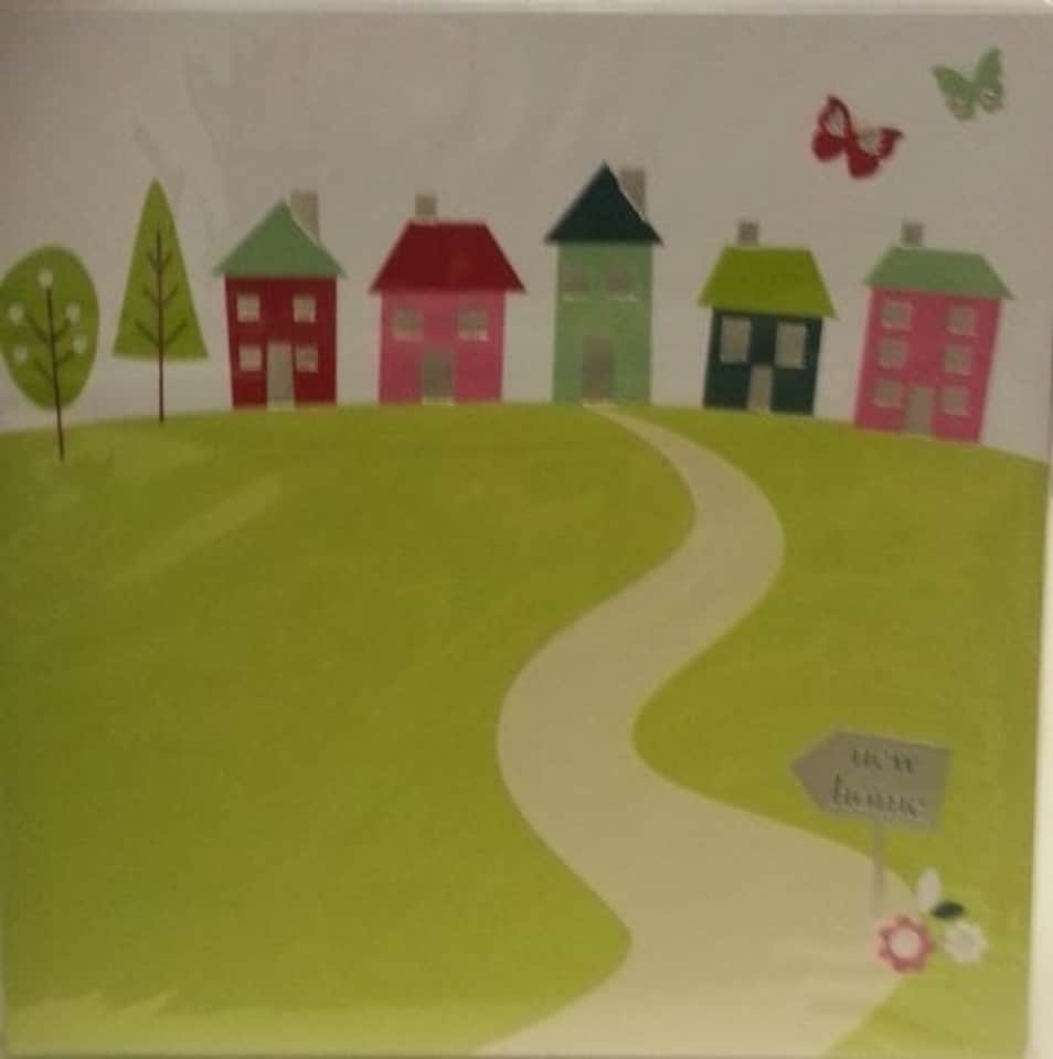 image 1 of New Home Announcement Pack of 8 Cards and Envelopes