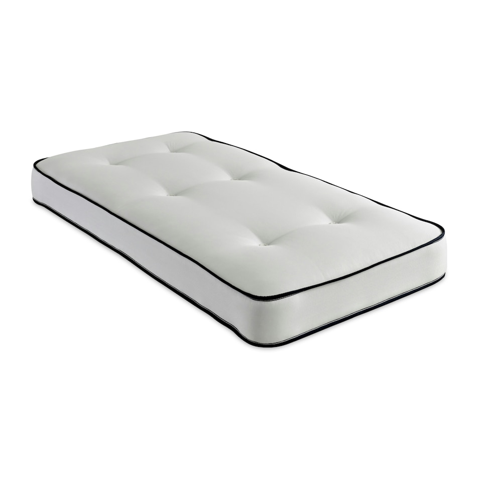 image 1 of Damask EasyClean Double Life Dual Sided Tufted Mattress | White | Single