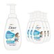 image 1 of Dove Kids Care Hypoallergenic Skin Care Foaming Body Wash Cotton Candy, 6x400ml