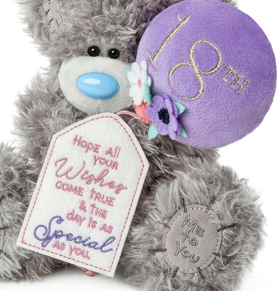 image 1 of Me To You Bear 9" 18th Birthday