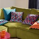 image 6 of Furn Metro Prism Velvet Cushion | Multi | Multicolour