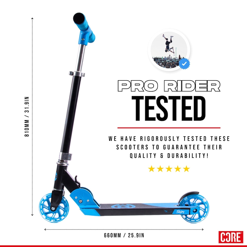 image 1 of CORE Kids Foldy Junior Kick Scooter