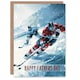 image 1 of Ice Hockey Action Shot Sport Fathers Day Dad Card