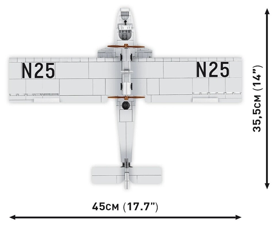image 1 of Cobi 1384 Historical Collection  Dornier Do J Wal "Amundsen" N25 483 pcs