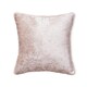 image 2 of BHS Crushed Velvet Cushion, Pink