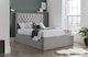 image 1 of Wilson Grey Fabric Ottoman Bed King Size | Grey