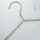 image 7 of Harbour Housewares Metal Coat Hangers - Gold - Pack of 20