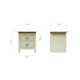 image 5 of Bedside with 2 Drawers