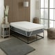 image 1 of Cool Max Memory Foam Mattress Topper - 1" Deep, Pressure Relief White | Single