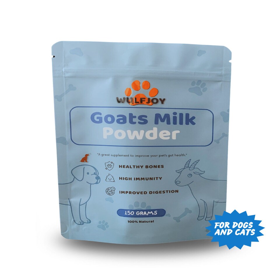 WulfJoy Wulfjoy Goat Milk Powder Adult Dry Dog Food pet food packaging