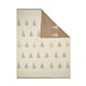 image 1 of BHS Christmas Tree Reversible Throw, Gold