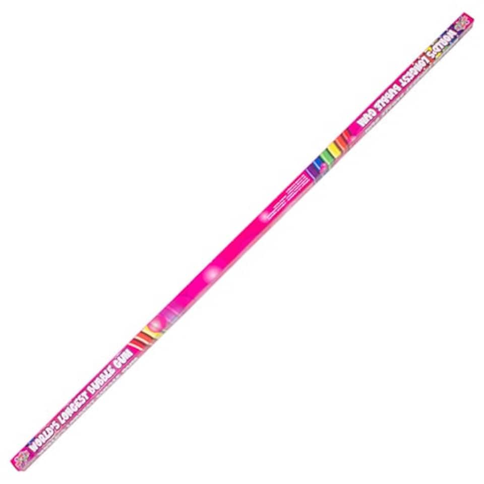 image 1 of World's Longest Bubble Gum Stick 80cm