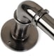 image 1 of Lister Cartwright 25mm Black Nickle Industrial Pipe Extendable Curtain Pole Heavy Duty Metal Curtain Rod(120-320 cm)