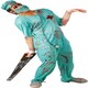 image 1 of Fancy Dress Adult Zombie Surgeon - M