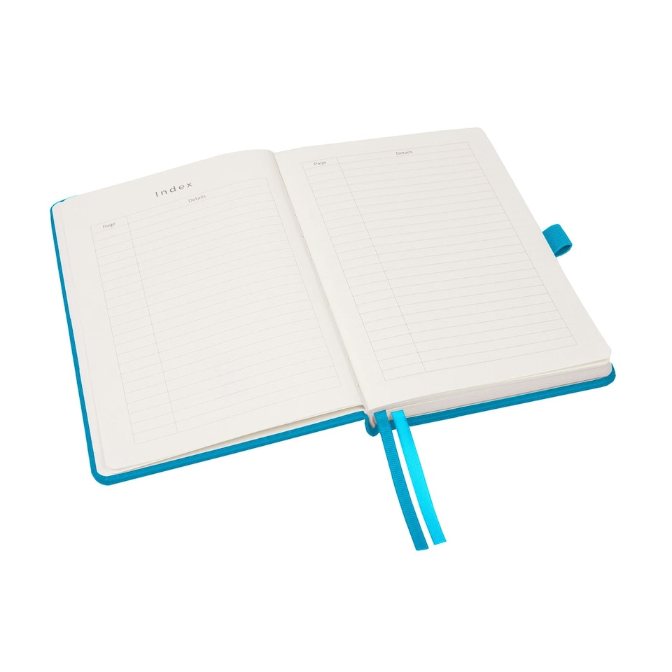 image 1 of Notes London A5 Italian Styled Moretti Notebook Cyan