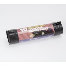 Tuffy Sack Degradable Drawtape 10 Roll - One Colour - One Size