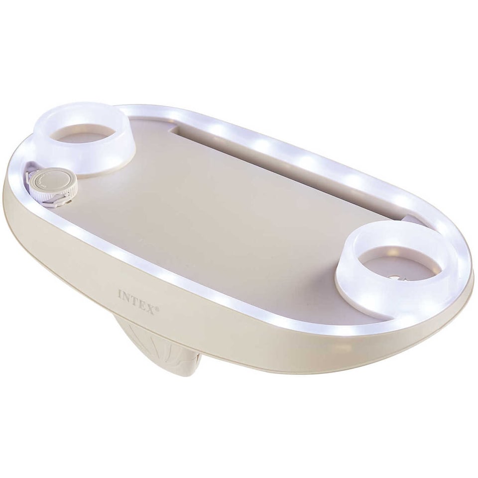 image 1 of PureSpa Premium Tray With Light for Hot Tub - White