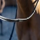image 3 of LeMieux Soft Rubber Reins with Stoppers Black | Full