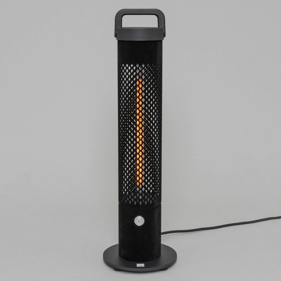 image 1 of BHS 1200W Free Standing Radiant Patio Heater, Black