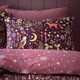 image 2 of Catherine Lansfield Enchanted Twilight Double Duvet Set Plum Purple | Double