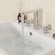 image 4 of Balterley Pride Modern Bathroom Round Deck 3 Tap Hole Basin Mixer Tap & Pop Up Waste