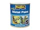 image 1 of Rustins - Quick Dry Metal Paint Smooth Satin Black 500ml
