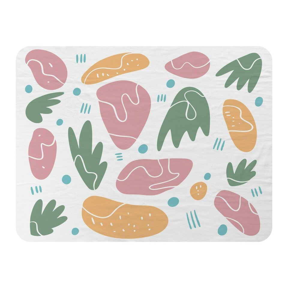 image 1 of Abstract nature illustrations (Blanket)